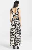 Thumbnail for your product : Tracy Reese Graphic Print Cross Back Maxi Dress