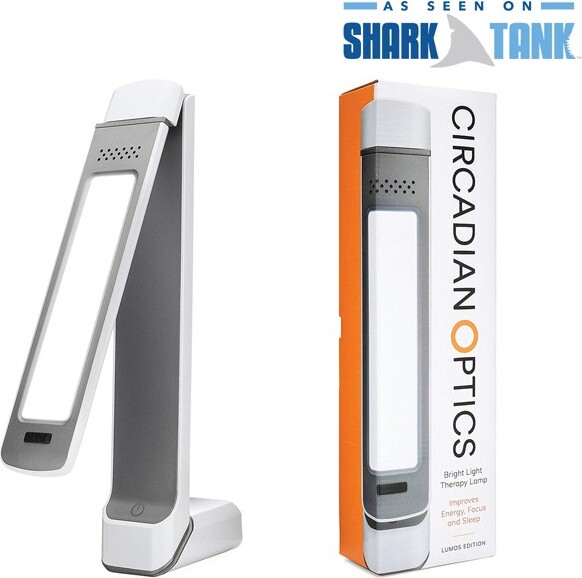 Circadian Optics Light Therapy Lamp (LUMOS) UV-Free LED Happy Mood Full Spectrum Sun Light Lamp with 10,000 Lux for Seasonal Sunlight