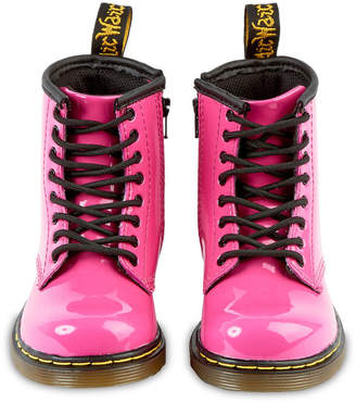 Dr. Martens Brooklee patent leather ankle boots