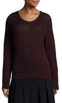Sara Lanzi Roundneck Ribbed Sweater