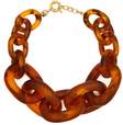 vanda jacintho chunky chainlink necklace
