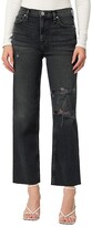 Thumbnail for your product : Hudson Remi High-Rise Distressed Straight Crop Jeans