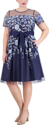 floral cocktail dress