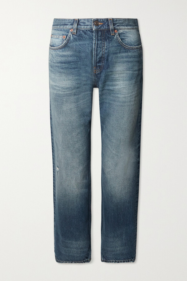 Balenciaga Women's Distressed Jeans | ShopStyle
