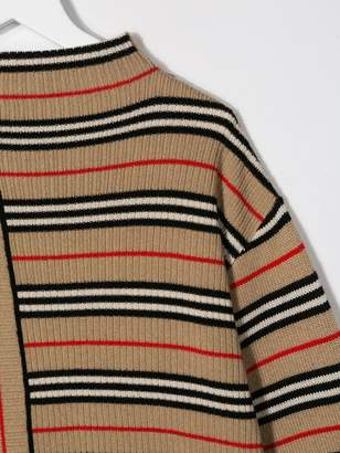 Burberry Kids TEEN Icon Stripe sweater
