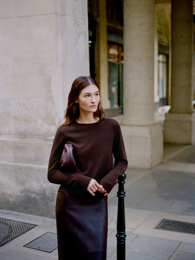 Reformation Nikki Cashmere Crew