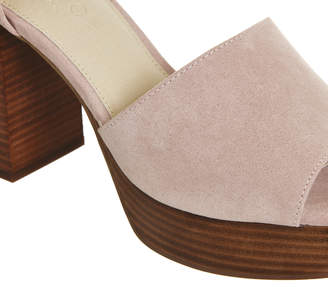 Office Fabella Platform Sandals Pink