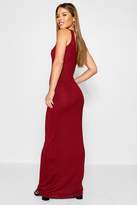 Thumbnail for your product : boohoo Petite Scoop Neck Maxi Dress