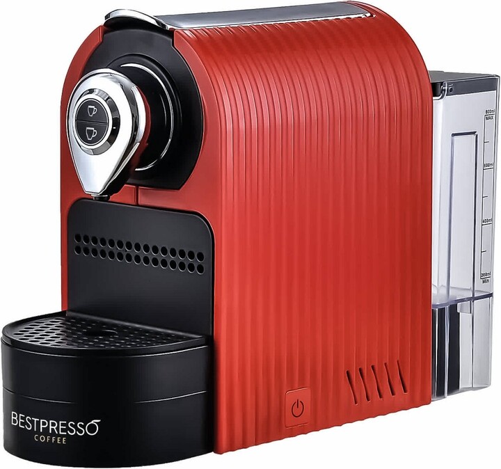 Bestpresso Premium Red Single Serve Espresso Machine for Nespresso