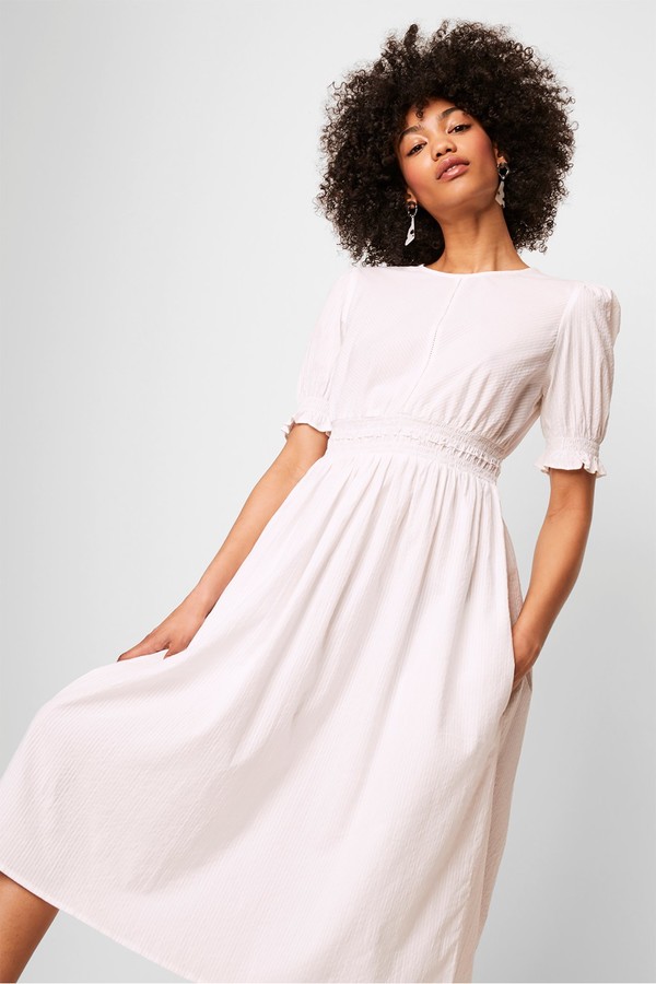 white cotton sundress uk