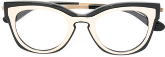 Dolce & Gabbana Eyewear cat eye frame glasses
