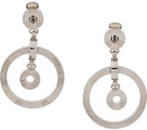 Thumbnail for your product : Gianfranco Ferré Pre-Owned 2000s Cut-Out Dangling Hoop Earrings