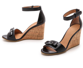 Thumbnail for your product : Marc by Marc Jacobs Logo Disc Wedge Sandals