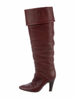 Thumbnail for your product : Giuseppe Zanotti Leather Slouch Boots Brown