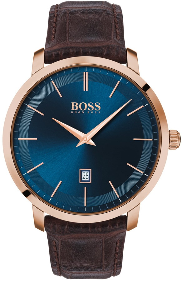 boss watch blue