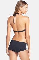 Thumbnail for your product : MICHAEL Michael Kors 'Tunisia' Zip Detail Skirted Hipster Bikini Bottoms
