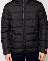 Thumbnail for your product : Jack & Jones Padded Jacket With Faux Fur Hood