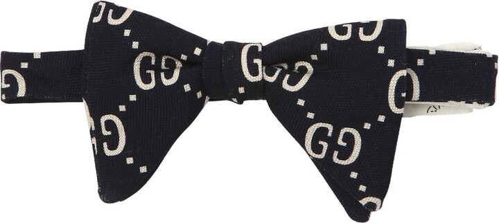 Gucci Logo print wool & silk bow tie - ShopStyle Boys' Accessories
