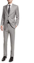 Thumbnail for your product : Giorgio Armani Taylor Solid Two-Piece Wool Suit, Light Gray