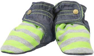 Trimfit Infant 1-Pack Stripes/Denim Booties with Clasp