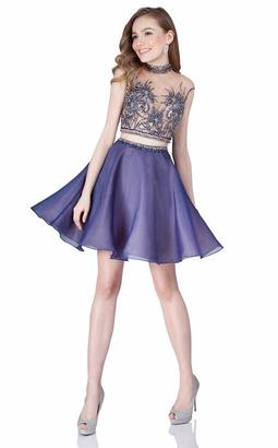 Terani Couture Charmed Fireworks Two-Piece Prom Dress 1623H1228