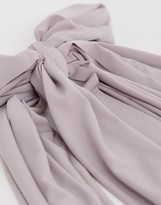 Thumbnail for your product : TFNC Maternity bridesmaid exclusive multiway maxi dress in gray