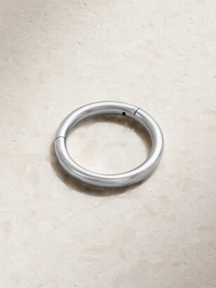 Maria Tash 6.5mm 14-karat White Gold Hoop Earring - one size