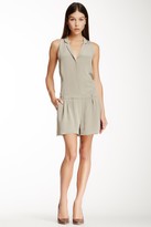 Thumbnail for your product : Elizabeth and James Carrie Sleeveless Silk Romper