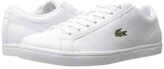 Lacoste White Leather Men's Shoes | Shop the world's largest collection of  fashion | ShopStyle