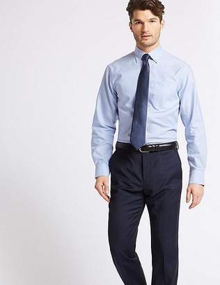 Marks and Spencer Pure Cotton Regular Fit Oxford Shirt