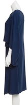 Thumbnail for your product : Vionnet Cape-Accented Midi Dress