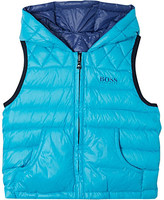 Thumbnail for your product : HUGO BOSS Reversible gilet 3-36 months