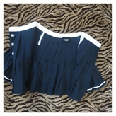 Thumbnail for your product : Dolce & Gabbana Blue Cotton Skirt