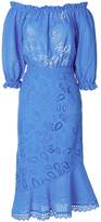 Thumbnail for your product : Saloni embroidered floral dress