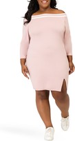 Thumbnail for your product : Poetic Justice Eva Off the Shoulder Dress