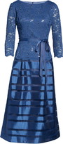 Thumbnail for your product : Alex Evenings Mixed Media Fit & Flare Dress