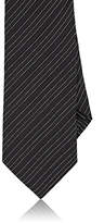 Thumbnail for your product : Barneys New York Men's Pinstriped Textured Silk-Cotton Necktie