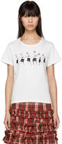 Marc Jacobs - T-shirt ivoire Dancing 