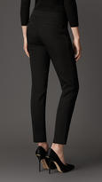 Thumbnail for your product : Burberry Slim Fit Faille Trousers