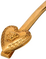 Thumbnail for your product : Versace Medusa heart hair pin