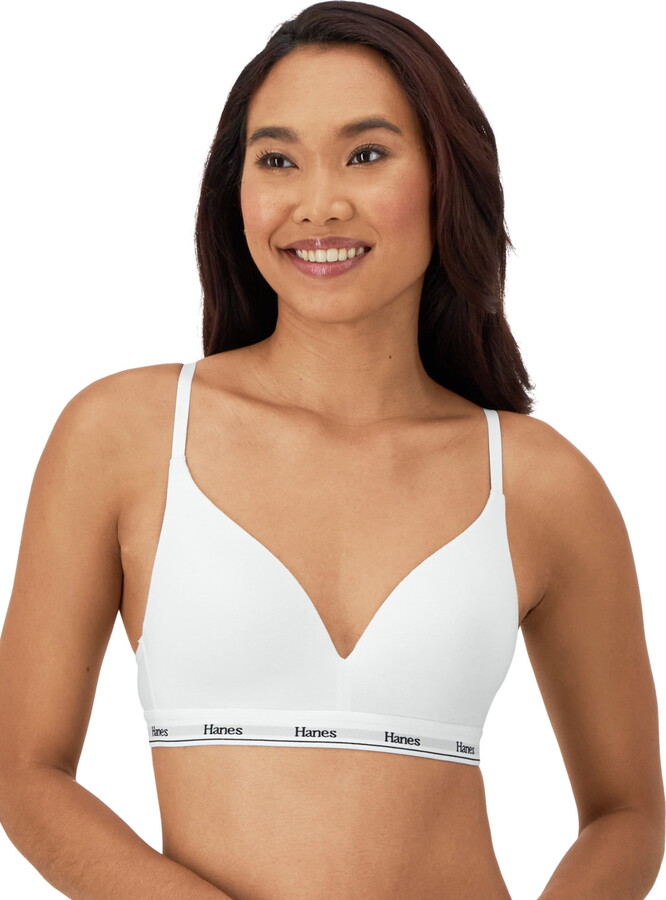Hanes Originals Women’s Stretch Contour Wirefree Bra