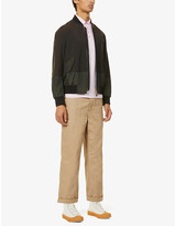 Thumbnail for your product : Ted Baker Contrast-trim cotton polo shirt