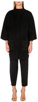 Thumbnail for your product : Emilio Pucci Embellished-pocket wool and angora-blend coat
