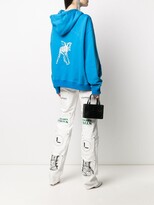 Thumbnail for your product : Lourdes Graphic-Print Drawstring Hoodie