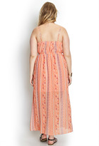 Thumbnail for your product : Forever 21 FOREVER 21+ Far East Flounce Dress