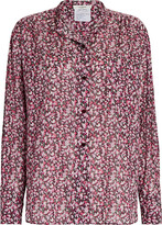 Thumbnail for your product : Etoile Isabel Marant Mexika Floral Cotton Top