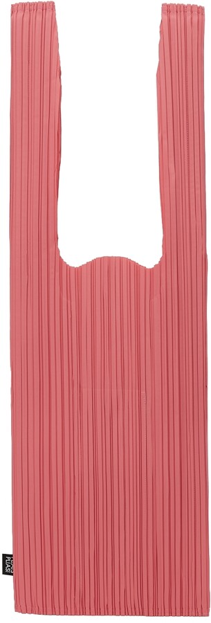Pleats Please Issey Miyake Lightweight Micro-Pleated Tote Bag - Pink
