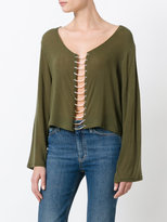 Thumbnail for your product : IRO Charlee blouse - women - Polyurethane/Lyocell - XS