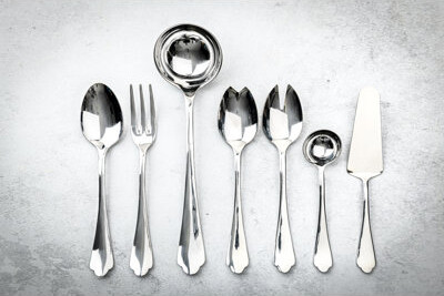 Mepra Full Serving Set 7Pcs Dolce Vita Stainless Steel