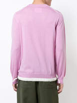 Thumbnail for your product : Sacai crew neck pull over